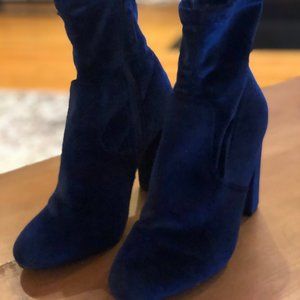Steve Madden Velvet Booties